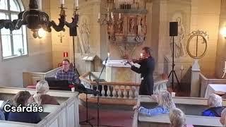 Vivaldi Summer, Waltzing Matilda, and Csárdás. John de Hosson, Vallbo Kapell, 6th May 2025.