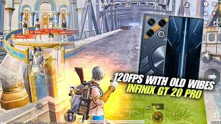 FASTEST 105 FPS PLAYERS INFINIX GT 20 PRO  SMOOTH + 120FPS PUBG 3.7 TEST 2025