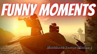 Blackhawk Rescue Mission 5 Funny Moments | Flashlight Issues, Outro Issues, and More! | Roblox