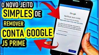 Como REMOVER CONTA GOOGLE J5 PRIME novo método 2024 sem PC (o jeito mais simples que existe)