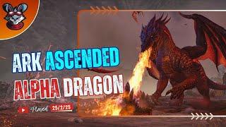 Battle with the ALPHA DRAGON | Ark: Survival Ascended – Elite Strategies!