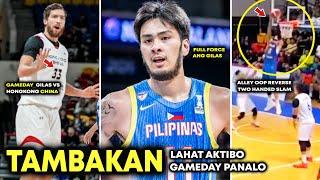 Tambakan Gilas VS Hongkong KAI SOTTO Alley oop Reverse Two Handed Slam! Gameday Ticket to Fiba Asia.