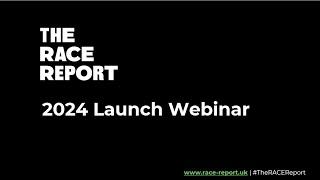 The RACE Report 2024: Launch webinar