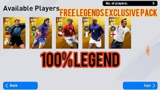 Festive Season Campaign Free Legends Pack, Free Featured Players |PES2020