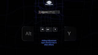 Adding Adjustment Layer Shortcut Key in After Effects