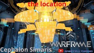 Warframe : Cephalon Simaris the location !