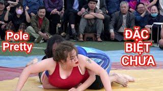 Vật Nữ Cực mạnh cực hay, hội làng Thư Cưu Cổ Loa| Super strong super cool female wrestling.