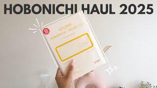 Hobonichi Haul For 2025 | Unboxing And First Impressions