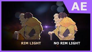 After Effects Rim Light Tutorial | MAD|