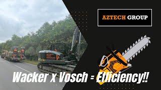 Aztech Group - Ep34: Roadside Ash dieback removals with the WACKER NEUSON x VOSCH combo!