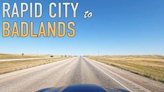 Rapid City to Badlands National Park in 4K