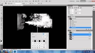 Photoshop Cs5 Tutorial : Add Smoke Rainbow to a Cigarette