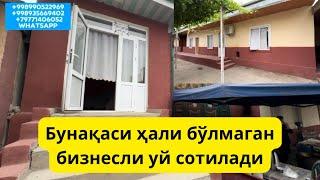 Бунақаси бўлмаган Узун туманида бизнесли уй сотилади