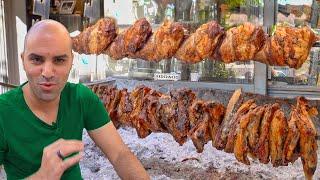 Greek street food in Athens, Greece - INSANE ROASTED MEAT + Greek street food tour in Athens, Greece