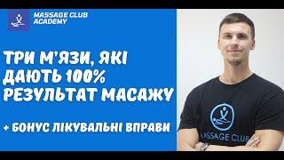 Результативний масаж тіла.Три м'язи, які обов'язково треба пропрацьовувати з масажі спини.