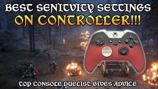 Chivalry 2 The Best Sensitivity Settings On Console Controller!