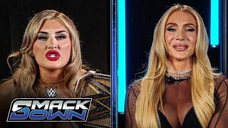 Tiffany Stratton engages Charlotte Flair in a war of words: SmackDown highlights, March 21, 2025