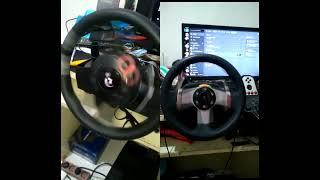 Logitech Driving Force GT MOD vs Logitech G27 Calibration