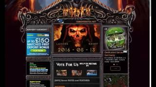 как играть в diablo 2 lod по сети на сервере