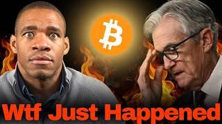 Fed JUST Admitted They BROKE The Markets: $450T Bitcoin is Inevitable!