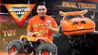 El Toro Loco RC | Monster Jam Drivers Vs Toys | Action Toy Videos for Kids