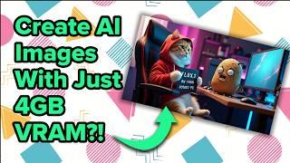 AI Images with 4gb vram! Impossible?! Stable Diffusion WebUI Forge & Shuttle 3 Diffusion FULL GUIDE