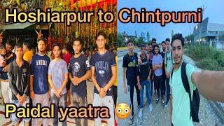 Hoshiarpur to Chintpurni  Vlog ( Mela ) Paidal Yaatra ￼ ( Ajay Nagpal ) 2022 #chintpurni