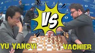 Yu Yangyi VS Vachier- Lagrave Maxime II 2023 FIDE World Rapid Championship R10