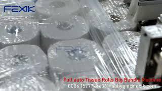 FEXIK F-T3AC Tissue Rolls Big Bundle Machine Tissue Paper Machine Wrapper