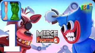 ⭐Merge Ragdoll Fighting⭐ Walkthrough Gameplay Part 1 Merge DNA Fight And Win (Android-iOS)