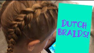 How to DUTCH braid for beginners step by step