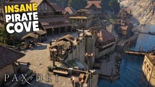 EPIC Pax Dei Settlement Tour, Build in 3 DAYS! The Pirate Cove