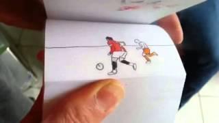 Cristiano Ronaldo EN PAPEL ANIMACION