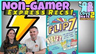 Flip 7 - A Non-Gamer's Express Review Of This Blackjack-Like Push Your Luck Card Game