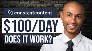 Constant Content Review – NEW Freelance Writing Job? (Important Details)