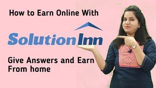 Solutioninn Tutor registration | online tutoring site to make money online || Solutioninn.com