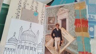 Jane Austen inspired Journal ~ Jane Austen's 250th Birthday #janeausten#junkjournal