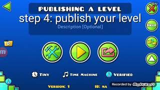 How to upload a level on geometry dash in 4 easy steps.