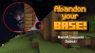 If You Hear a Pig Crying, ABANDON YOUR BASE! Minecraft Creepypasta (Bedrock)