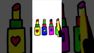 Lipstick drawing video| #shorts
