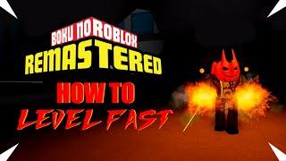 How to level up FAST in Boku no Roblox!