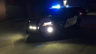 2016 Ford Interceptor Utility lighting up the night with Feniex lighting products
