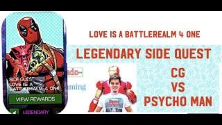 Legendary Side Quest CG vs Psycho Man Marvel Contest Of Champions