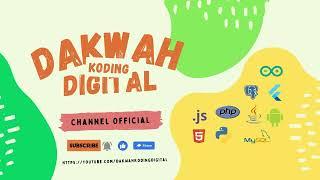 Welcome Dakwah Koding Digital Channel #programming #belajar #yiiframework #mysql #microsoft