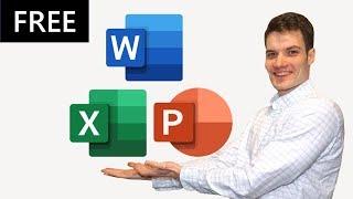 How to get Word, Excel & PowerPoint for FREE -- using the new Office app that comes with Windows 10!