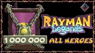  RAYMAN LEGENDS - ВСЕ ГЕРОИ (ALL HEROES) от Vint-Tomsk 