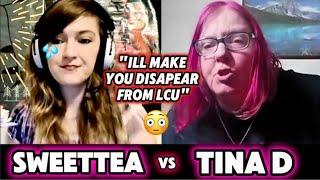 Tina D Goes OFF On SweetTea (It Gets Heated) 