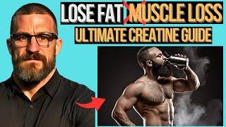 ULTIMATE Guide To Take CREATINE To Lose FAT Without Losing MUSCLE! Neuroscientist Andrew Huberman