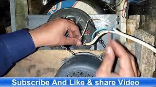 Washing Machine Connections in urdu or hindi language washing mashen motor connection