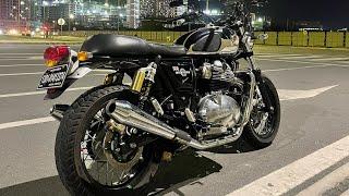 Royal Enfield Interceptor 650 sounds amazing! Sound check!